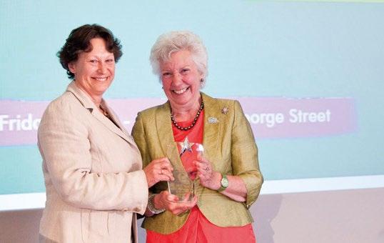 affected by cancer, and a new Long Service Award for groups, for their unwavering commitment over many years.