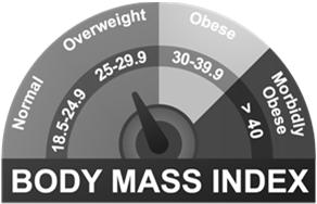 Be as lean as possible without becoming underweight BMI = [weight (lbs) height 2 (in 2 )] x 703 Goal: BMI between 18.