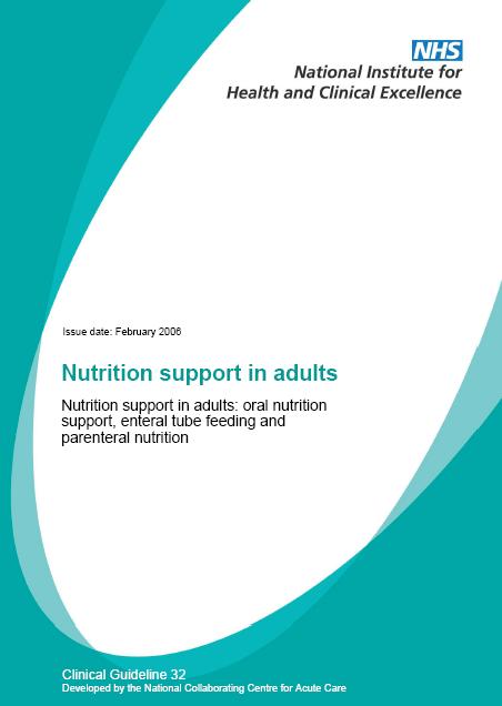 Malnutrition: Screening Step 5: Treatment Guidelines for Malnutrition Screening and Appropriate
