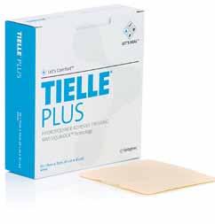 Product Profile Tielle Plus 1. TIELLE Plus Hydropolymer dressings: Instructions for use leaflet found inside the product packaging. 2.