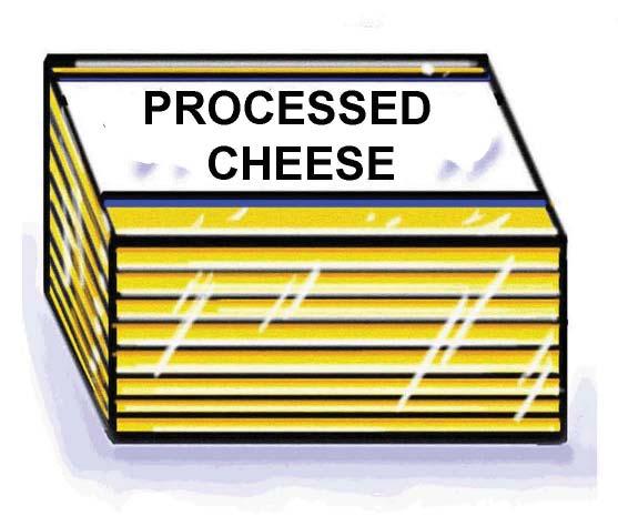 List of Ingredients Processed cheese slices Ingredients: MILK, WATER, MILK PROTEIN CONCENTRATE, MILKFAT, WHEY PROTEIN CONCENTRATE, SODIUM