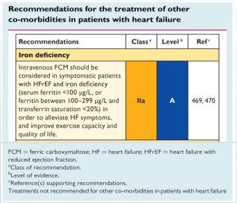 Meta-Analysis: IV Iron for Patients with HFrEF and Iron Deficiency Eur J Heart Fail. 2016 Jul;18(7):786-95. Meta-Analysis: IV Iron for Patients with HFrEF and Iron Deficiency Eur J Heart Fail.