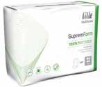 158 Lille Lille 159 SUPREMFORM AND CLASSICFORM LARGE SHAPED PADS An ideal solution for managing moderate to heavy incontinence among active people These pads are comfortable and highly absorbent and