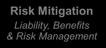 Safety Surveillance Risk Mitigation Liability, Benefits & Risk