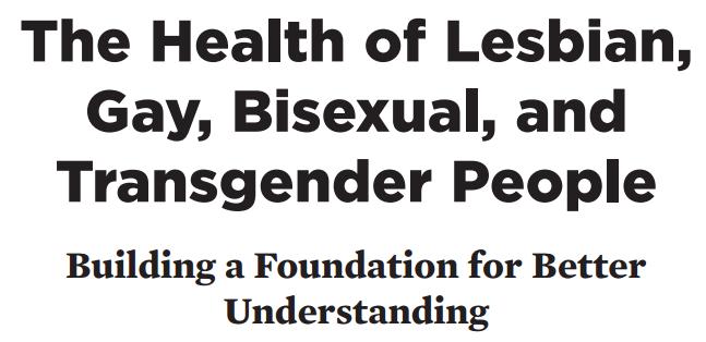 Research needed to understand and mitigate LGBT health disparities Collect sexual orientation and gender identity data in surveys and EHRs Strengthen NIH and other research on LGBT health https://iom.