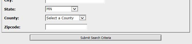 Step 4: Click Submit Search Criteria.
