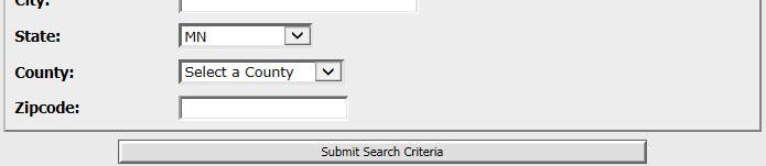 Step 5: Click Submit Search Criteria.