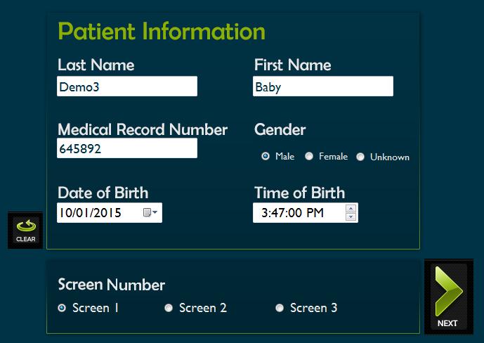 Step 5: Search for the patient in the Last Name field box by typing the first three letters of the patient s last name or by typing the patient s MRN in the Medical Record Number field box.