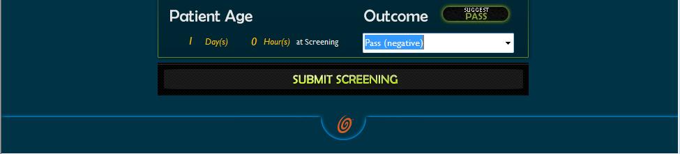 The Screening Successfully Submitted page will pop up. Click Close. Step 13: Exit out of the Telepathy for CCHD software!