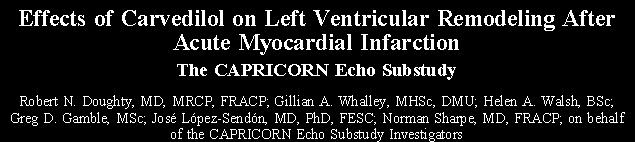 Ν=127 acute MI patients with LVSD FU echo after 6 months of therapy EF had increased