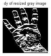 Fig. 4: Binary and gray scale cropped and resized images of ASL number 2 (a) (b) (c) Fig.