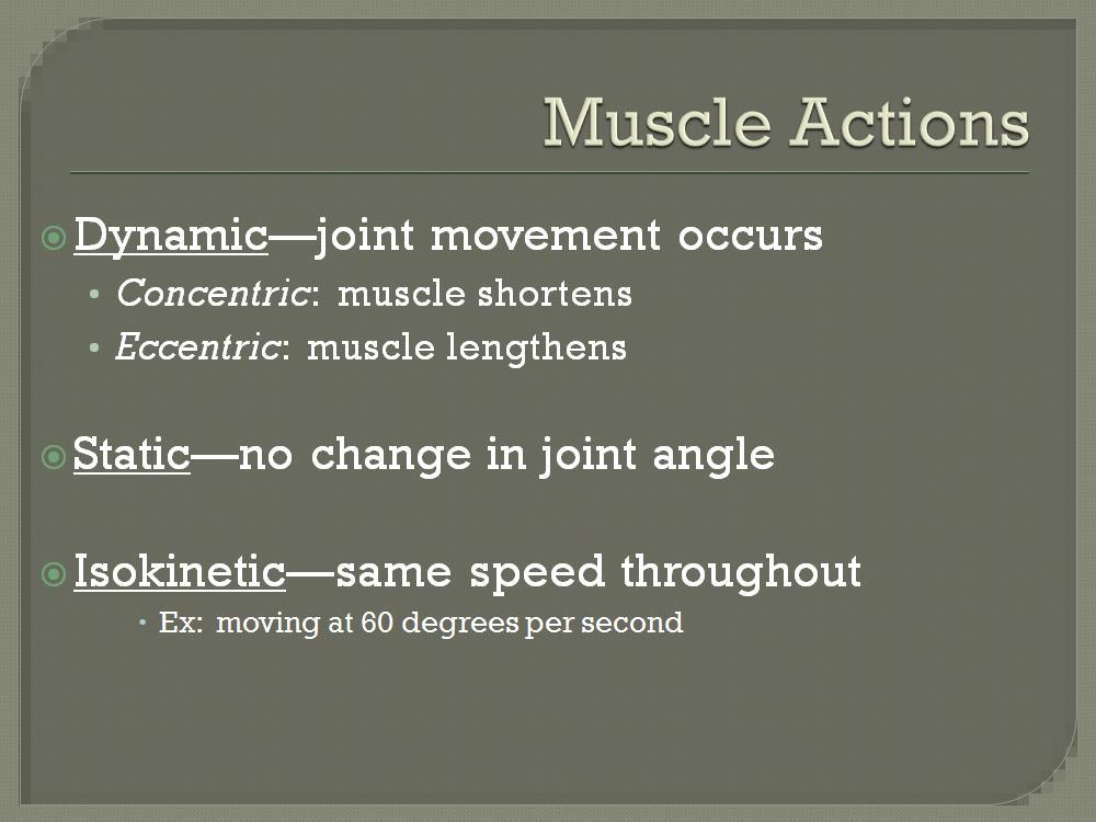 To have joint movement occur, the muscle tension and resistance forces will differ.
