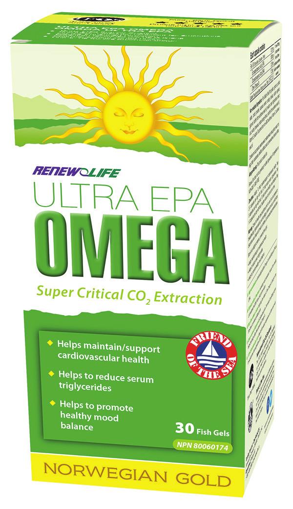 Omega-3 Supplementation With Ultra EPA Delivers 1030mg of Omega-3 fatty acid in every capsule. 1000mg EPA 12.