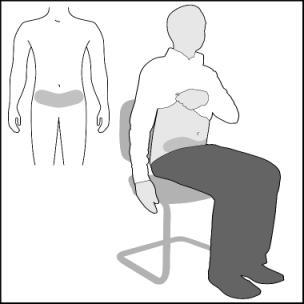 3. Sit or lie down in a comfortable position.