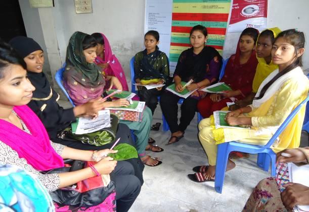 Then the CARE Bangladesh project team developed a model of integrated intervention at facility and community level to improve IFA consumption during pregnancy.