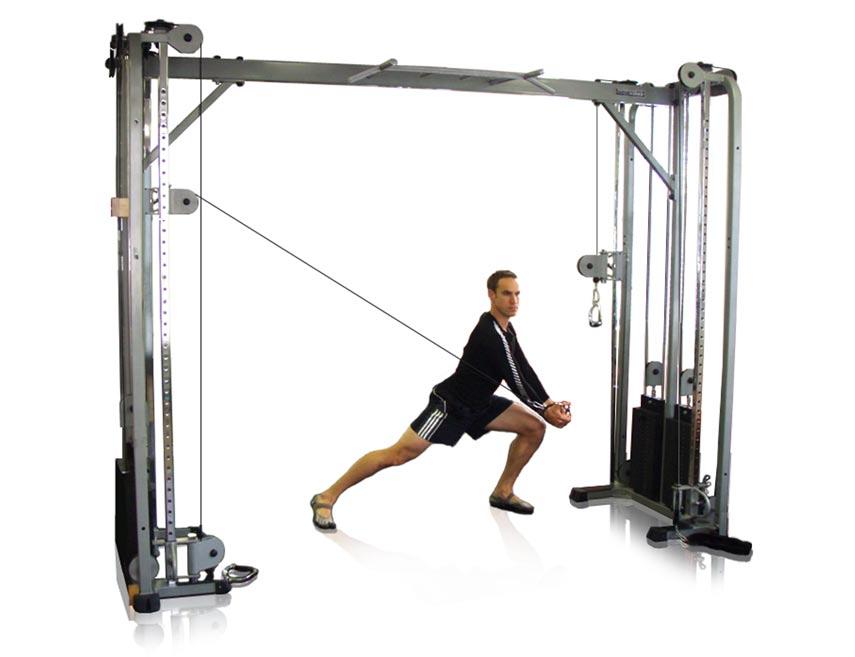 4 Paul Chek Triple X Paul Chek Triple X Paul Chek Triple X This versatile cable-pulley system was designed by Paul Chek to promote functional resistance training.
