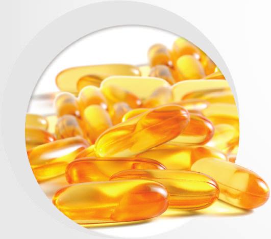 The shell is made in a manner to give softgels a unique strength and durability; protecting the inner fill material from the atmospheric oxidation that may