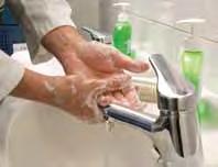 Food handlers and others can spread harmful microbes carried on their hands onto food by either touching food directly or by touching other things that the food comes into contact with (eg, benches,