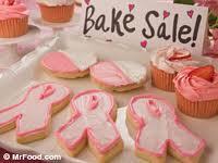 miles/laps ridden Host a Pink bake sale at your