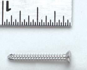7 mm Cortex Screws, self-tapping, with StarDrive recess For use in Combi holes of the 2.