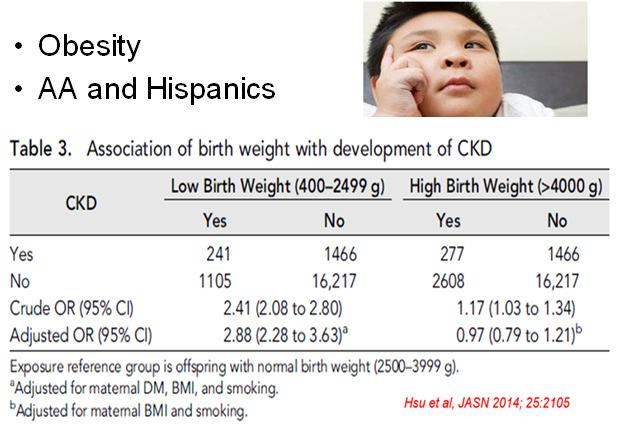 7 % Adolescents; up to 5% Obese kids; up to 11-30% White Coat hypertension: 40% Masked HTN; about 7-35% in kids (McNiece et al, 592 subjects, 2007) *Wuhl et al, Pediatr Res 2004;55:492 497 Obesity AA