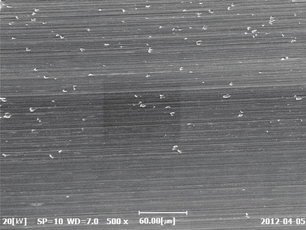 micropores formed by  surface treatment