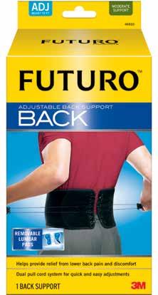 BACK SUPPORTS Back Support Use for: Abdominal Support, Sprains and Strains, General Soreness, Post Surgery May help to