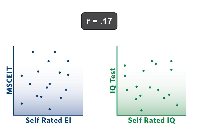 Measuring EI Self Rated EI vs EI