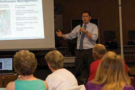 Three large-scale public forums were held in May 2012, June 2012 and September 2012 throughout Foxborough at the McGuinty Room at the Foxborough Public Safety Building, at the Foxborough