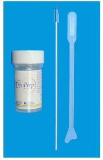 PreservCyt for HPV A vial containing 3 ml PreservCyt liquid. Collect cervical specimen and place into ThinPrep/PreservCyt vial. Store and transport at room temperature.