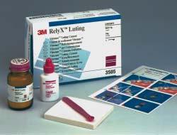 Glass Ionomer Luting Cements Ketac Cem µ Glass Ionomer Luting Cement RelyX Luting Glass Ionomer Luting Cement The easy-mix Glass Ionomer luting cement Fixing of inlays, onlays,