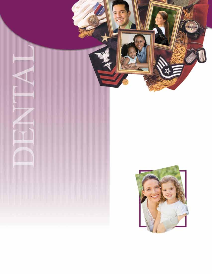 TRICARE Dental Program Benefit Booklet For active duty family