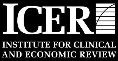 org 202-628-3030 The Institute for Clinical and Economic Review (ICER) is an independent, nonprofit research institute that produces reports analyzing the evidence on the effectiveness and value of