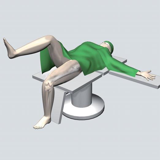 RETROGRADE APPROACH OPENING THE DISTAL FEMUR 1 Position patient Position the patient supine on a radiolucent table.