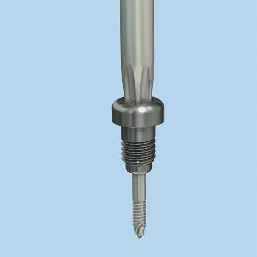 Antegrade Approach End Cap Insertion Alternative instrument 03.010.115 Guide Wire B 3.