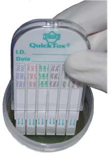 On-site screening test Use of on-site immunoassay screening kits are highly popular in the fields of workplace testing and emergency toxicology because results are available within several minutes,