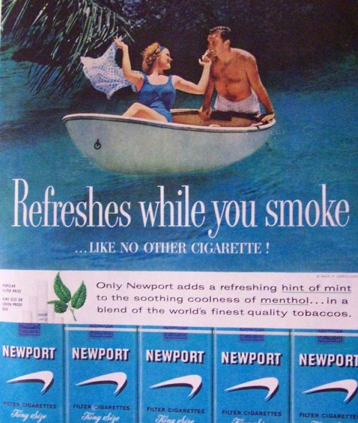 Menthol is added to cigarettes to make the smoke feel less harsh.