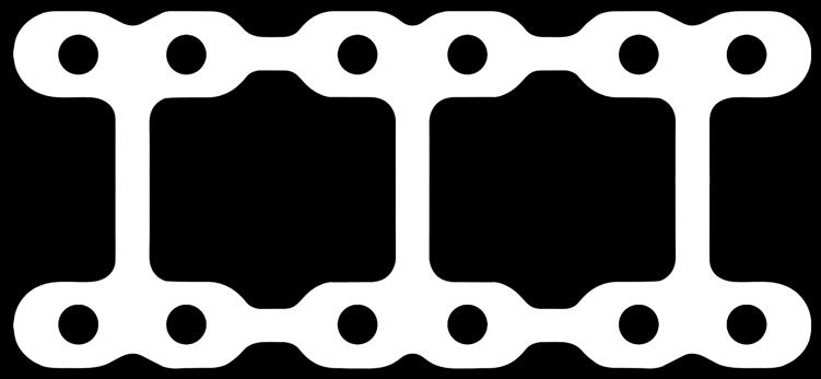Square Plate 73-2622 8-Hole, X
