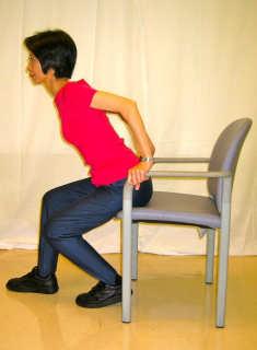 postmenopausal women Spinal strengthening exercises