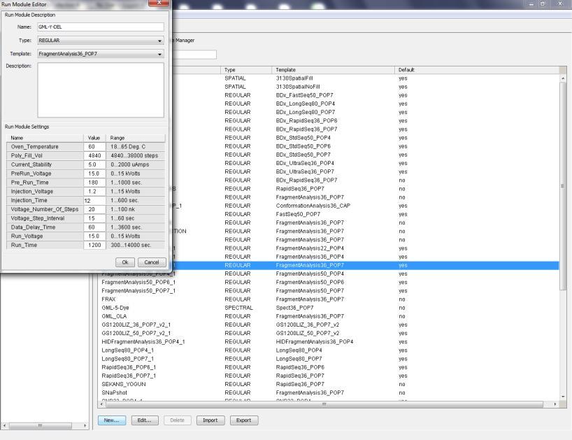 In the tree pane of the Data Collection software, click GA Instruments > Protocol Manager to open the Protocol