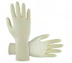 EXAMINATION GRADE LATEX DISPOSABLE GLOVES -free exam grade latex : 10 mil (Dextera EX) : 5 mil (Dextera) Dextera EX offers an extended beaded cuff Provides maximum comfort for extended wear Lightly