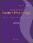 The Journal of Positive Psychology ISSN: 1743-9760 (Print) 1743-9779 (Online) Journal