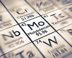 Molybdenum: An essential element Molybdenum is a naturally occurring element, found all around us in rocks, soil and rivers. It is also present in low concentrations in humans, plants and animals.