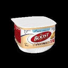 BOOST PUDDING The BOOST family of products offers an extensive line of nutrition formulas. BOOST Pudding is great tasting and nutritionally complete in a pudding format.