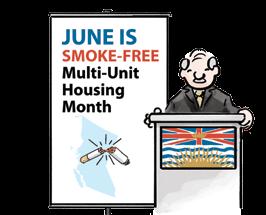 ) Organized teleconference with US leading smoke-free housing advocates about promoting smoke-free housing month in June 2015 to Canadian and US jurisdictions.