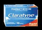 Live CLARATYNE Clear Claratyne (loratadine) treats the everyday symptoms associated with hayfever, working quickly to relieve
