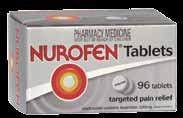 Break away from pain Targeted relief from pain... Nurofen provides fast, effective relief for mild pains like headaches so you can get on with life.