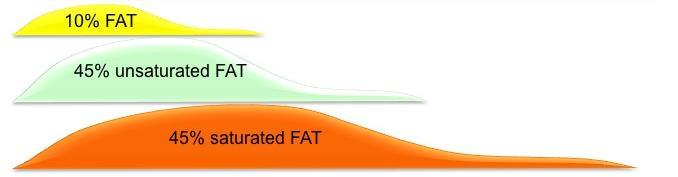 Chronic overload of organs leads to metabolic diseases Saturated fat
