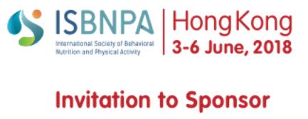 Introduction The International Society of Behavioral Nutrition and Physical Activity (ISBNPA) will host its17th Annual Meeting in Grand Hyatt hotel in Hong Kong Special Administrative Region (SAR),