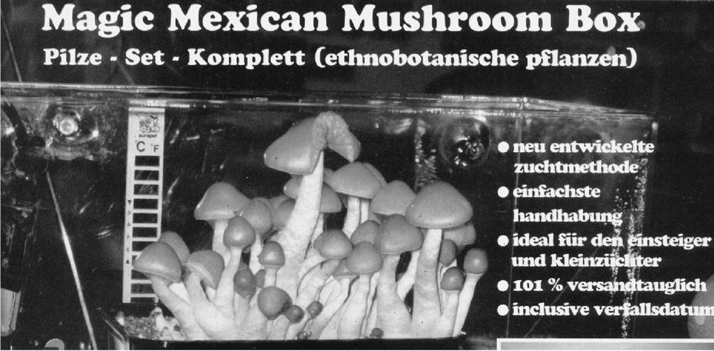 404 G. Sticht, H. Kaferstein / Forensic Science International 113 (2000) 403 407 Fig. 1. In a journal, a set for cultivation of mushrooms was offered.